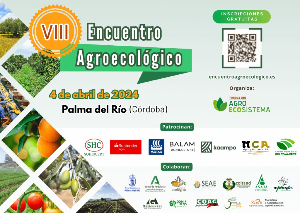 El cartel definitivo del VIII Encuentro Agroecolgico