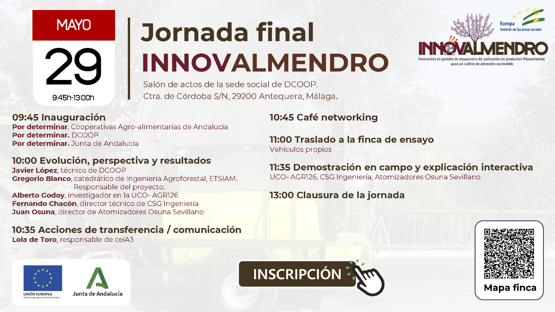 Jornada final INNOVALMENDRO