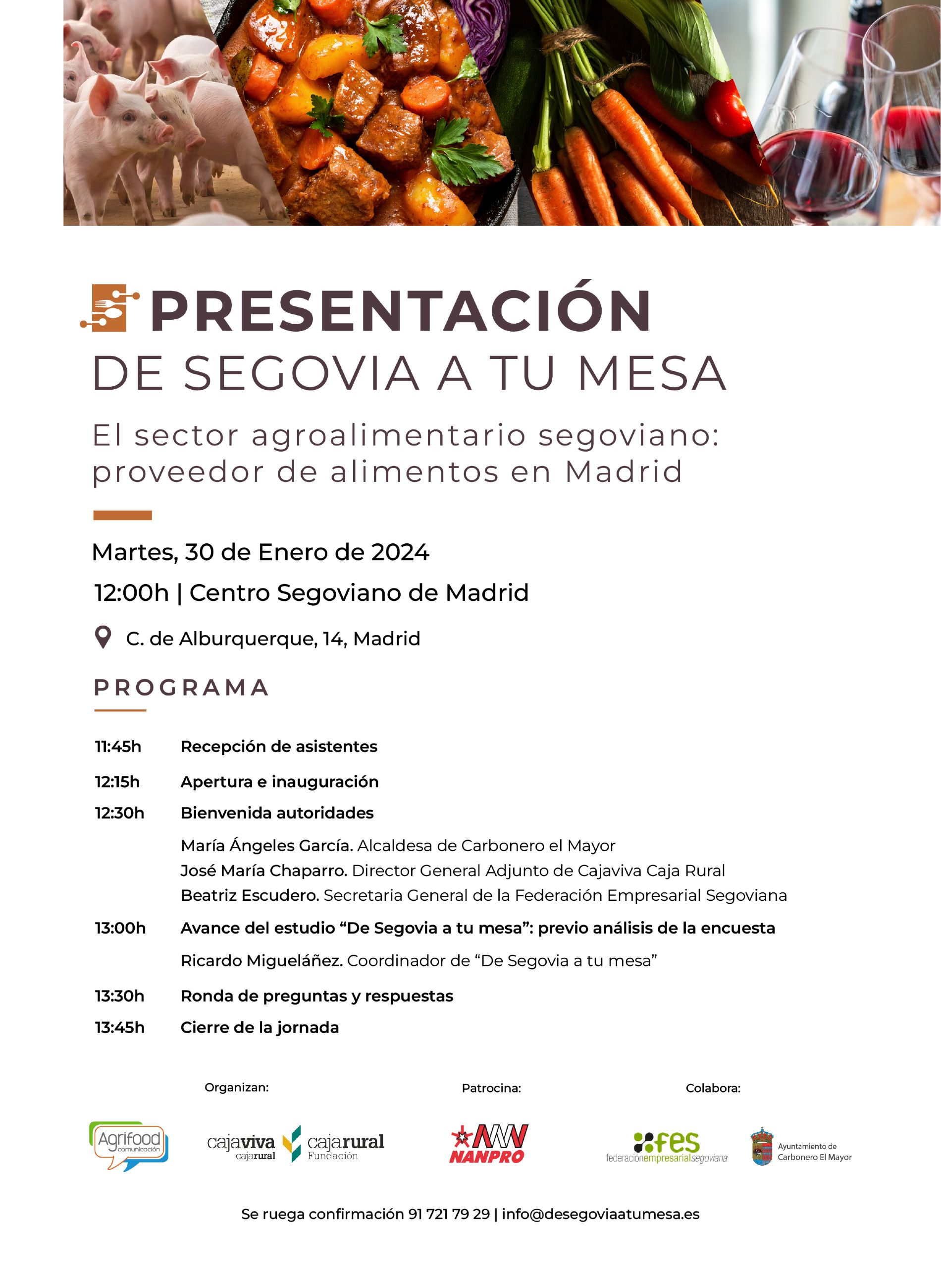 Programa Segovia Madrid